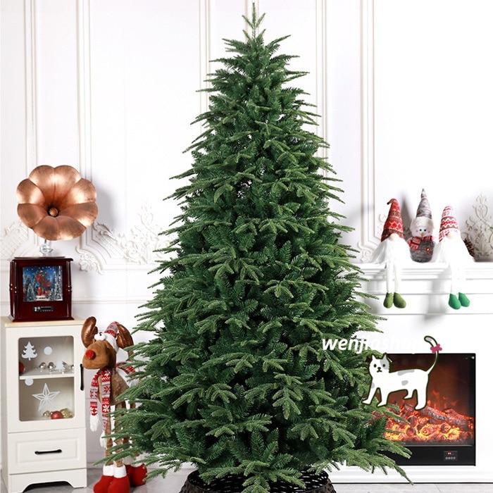 クリスマスツリー ヌードツリー PE+PVC 北欧風 おしゃれ 180cm 210cm 240cm 松ぼっくり オーナメントなし 組み立て簡単 ツリー まるで本物 人気 お店舗 お部屋 インテリア 11,284円