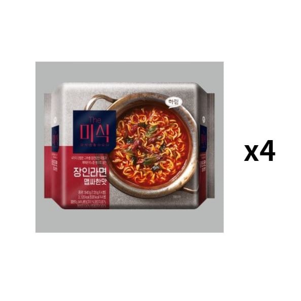THE美食 職人ラーメンピリッとした味 4個入*4(16袋) K-FOOD