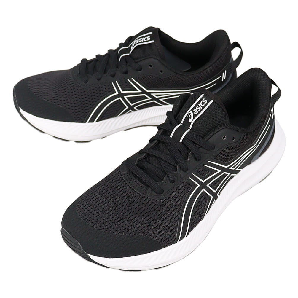 正規品 ランニングシューズ ジョルト 5 1012B758 ブラック/ホワイト 003 幅広