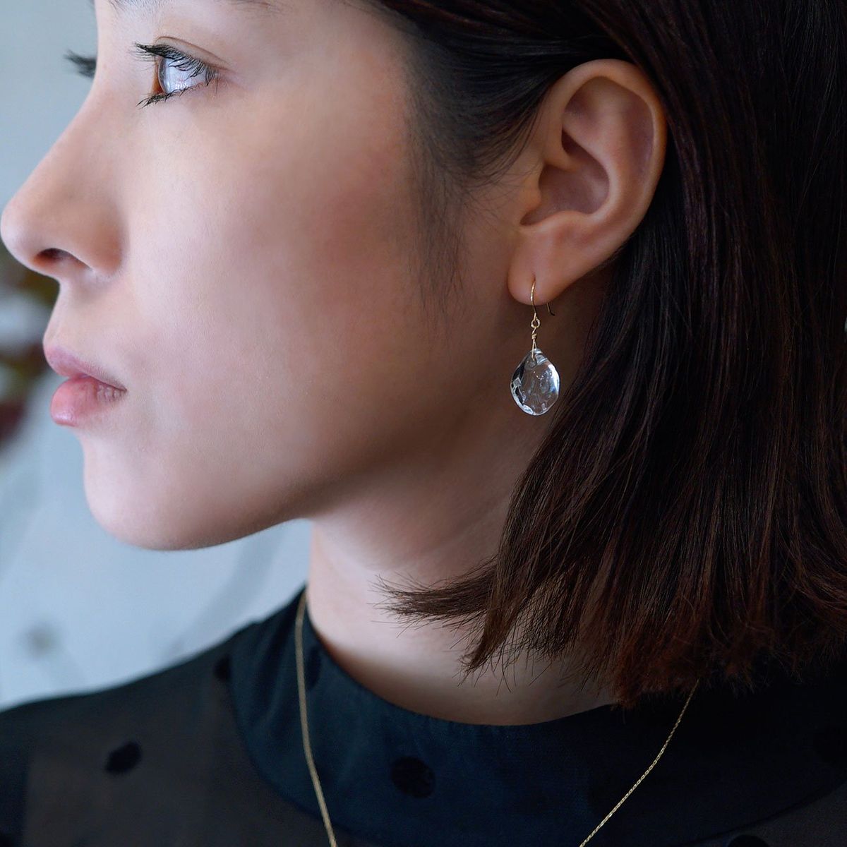 【公式ショップ】HARIO ピアス　ウィンク　K18