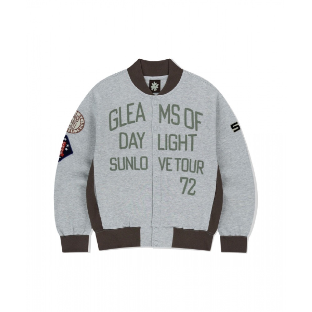 SUNLOVE チャンピオンジャケットヘザーグレー