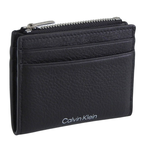 カルバンクライン カードケース コインケース 小銭入れ メンズ レディース アウトレット レザー ブラック CK MUST PEBBLE CARDHOLDER 4D3439G-001 CALVIN K