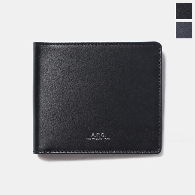 二つ折り財布 ウォレット メンズ レザー LZZ NOIR PXAWVH63153