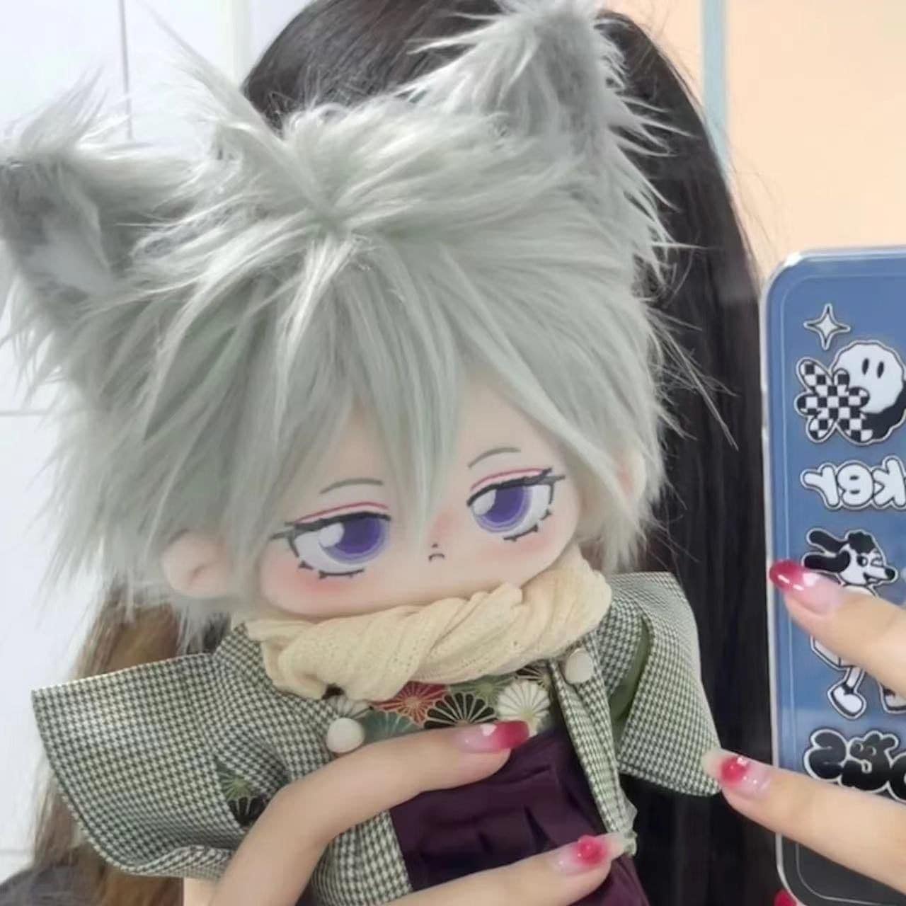 バーヴィの可愛いキャラクターぬいぐるみアニメグッズ