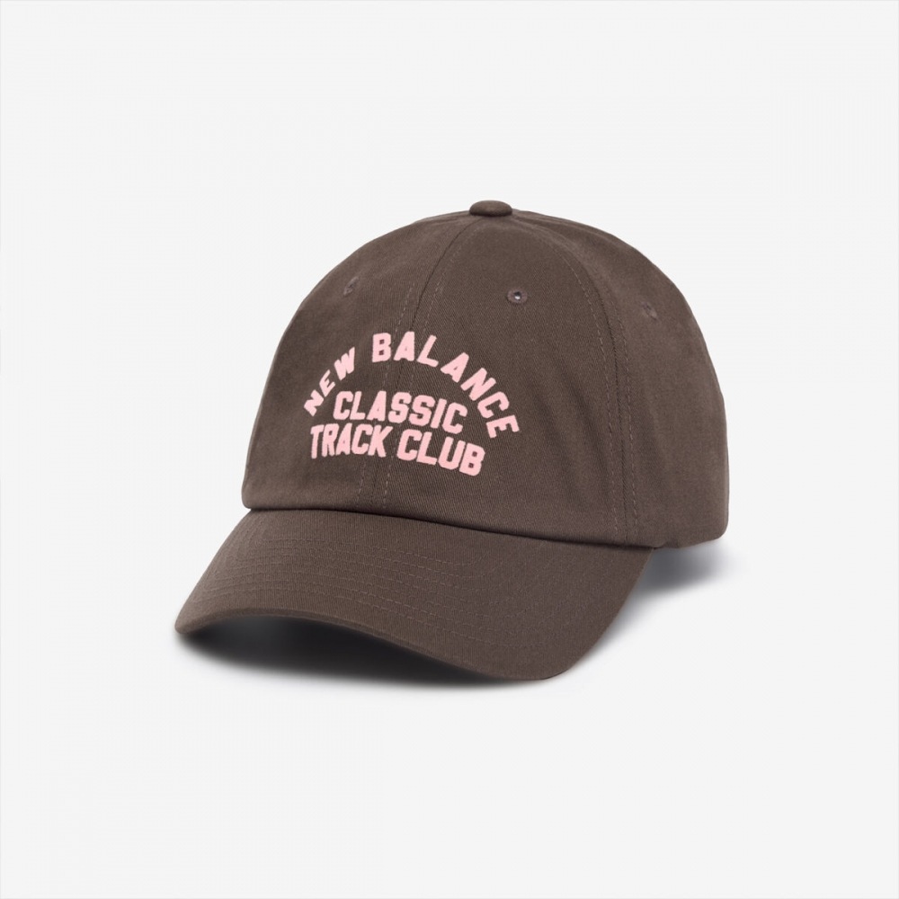 ニューバランス NBGDFF1110/トラン&フィールドヘリテージアーチ型ボールキャップ (ブラウン)