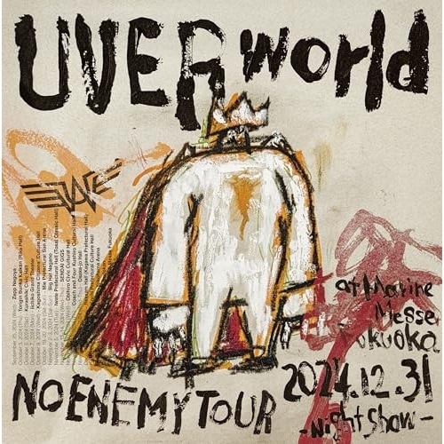 BD / UVERworld / NO ENEMY TOUR at Marine Messe Fukuoka 2024.12.31 -Night Show-(Blu-ray) (Blu-ray+CD)