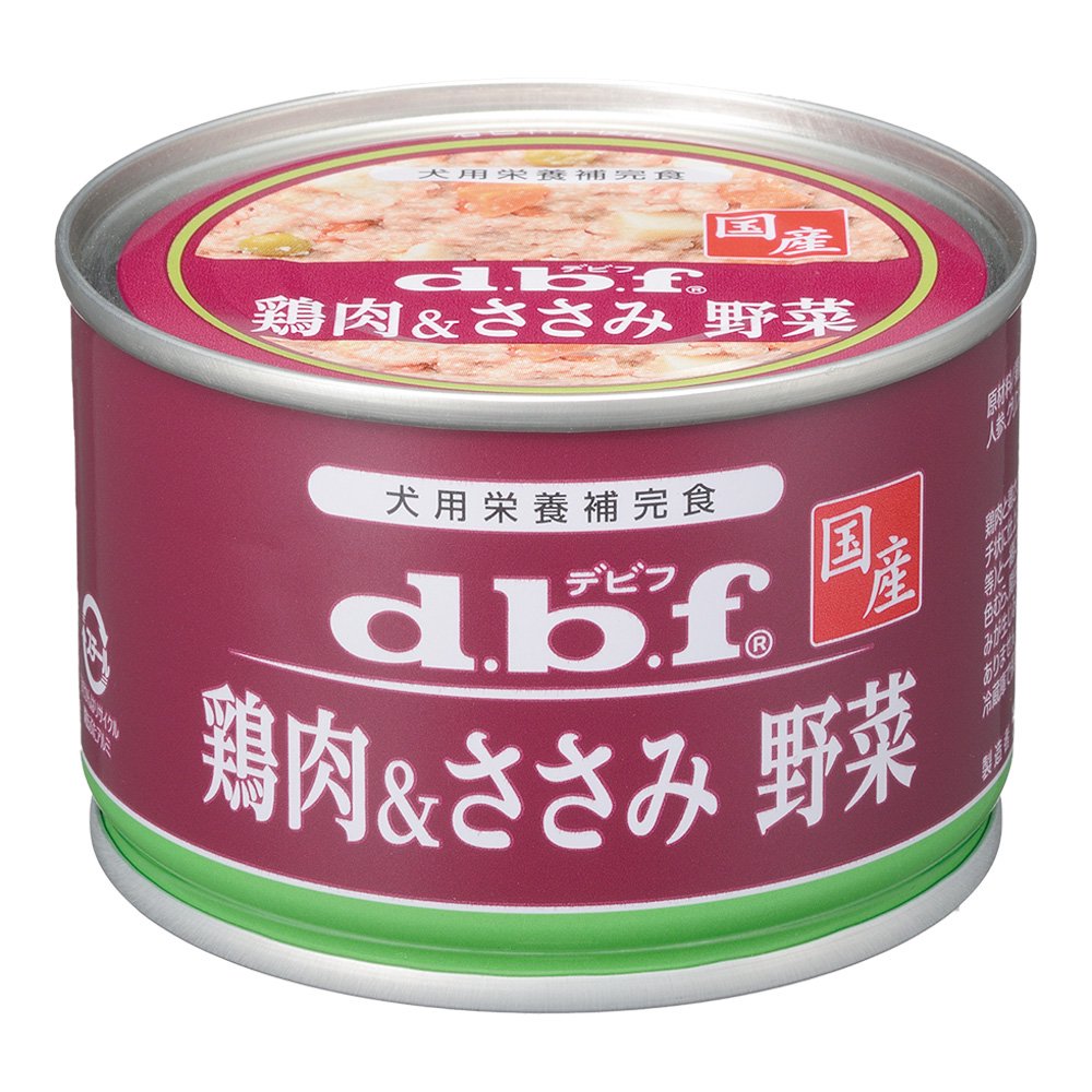 デビフ　鶏肉＆ささみ　野菜　１５０ｇX２４　缶詰　犬　ウェットフード　ドッグフード　ＣＲＣ45―08―25―10―00