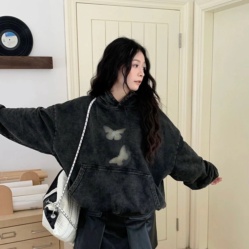 普段使いトレーナー トップス ファッションストリートパーカーカジュアルルーズ加工 大人っぽかわいいレディース スタイルアップサイズ色っぽ女っぽカジュアルきれいめシルエットお姉さんゆったりお出かけ冬秋3 4,865円