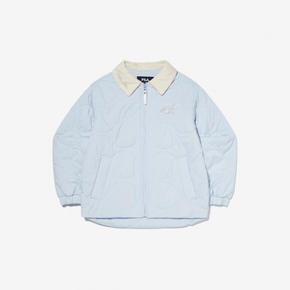 (フィラキッズ) 女の子用キルトカラーパッド入りジャケット (FK2JKG1302F_PBE) 9,969円