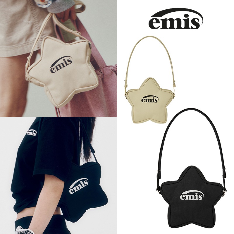 【emis】韓国人気★ STAR BAG STAR BAG-BEIGE - EMIS