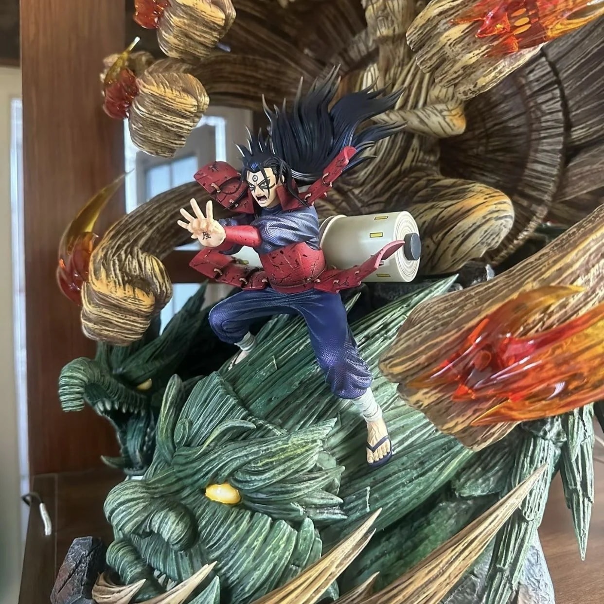 千手柱間十年百忍火影忍者gkフィギュア初代火影アニメモデル置物周辺