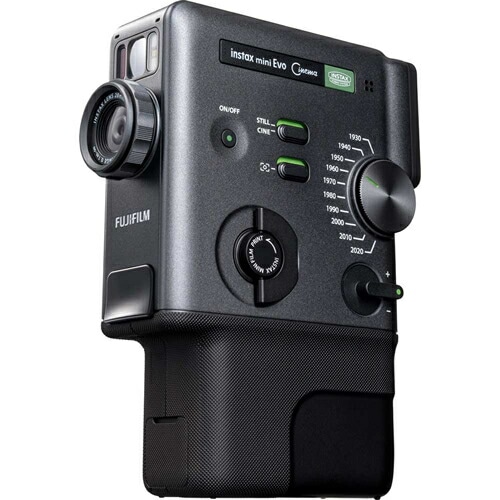 富士フイルム【FUJIFILM】ハイブリッドインスタントカメラ チェキ instax mini Evo Cinema ブラック INS-MINI-EVO-CINEMA【動画・静止画・スマホプリンター】