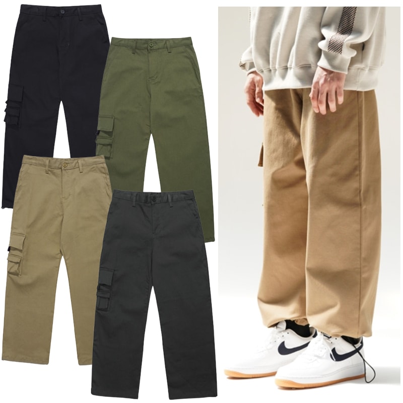PER Side Pocket Jogger Pants 4色 BJLP4284 人気商品 男女兼用