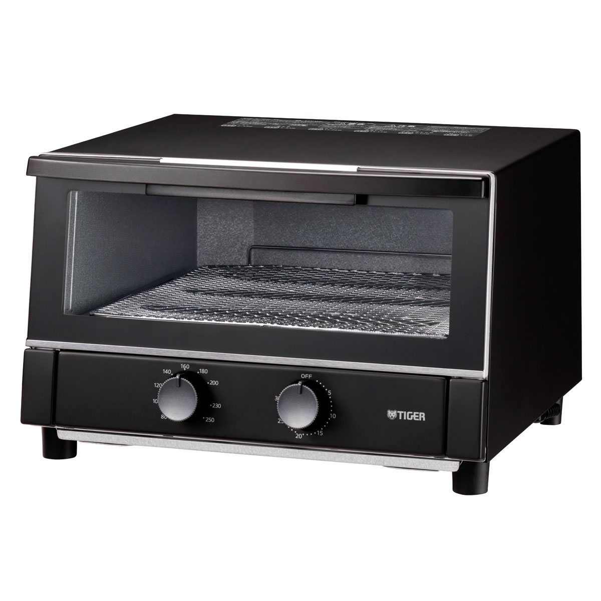 タイガー KAM-S132KM オーブントースター　マットブラック KAMS132KM