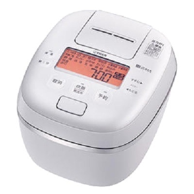 TIGER タイガー 炊きたて ご泡火炊き JPI-S100-WS 可変W圧力IHジャー炊飯器 5.5合炊き ミストホワイト
