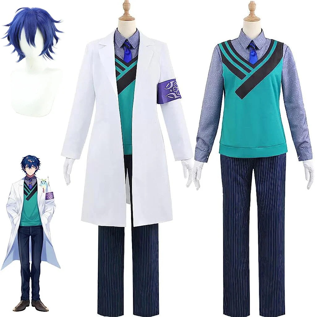 新作入荷 人気商品 にじさんじ所属 バーチャルYouTuber VTuber にじさんじ レオスヴィンセント ウィッグ 追加可 コスプレ衣装 コスプレ 衣装 仮装 変装 ハロウィン 学園祭 ステージ服