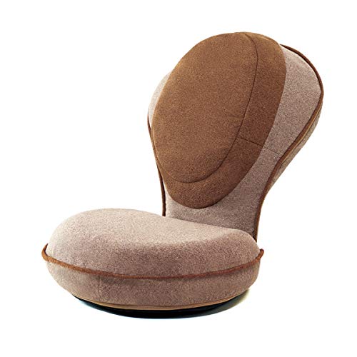 (PROIDEA) 背筋がGUUUN美姿勢座椅子リッチ 0070-5180-00 コーヒーブラウン