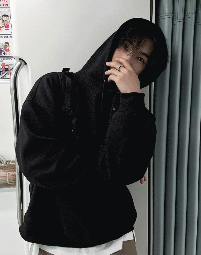 [COSYHARU公式] Kangaroo Hoodie- Semi-over