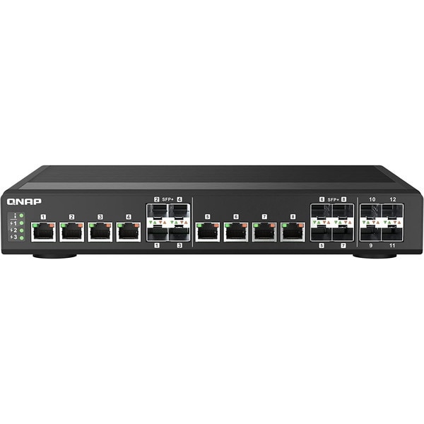 QSW-IM1200-8C [スイッチングハブ (12ポート/10GbE SFP+10GbE SFP+/RJ45コンボポート)]