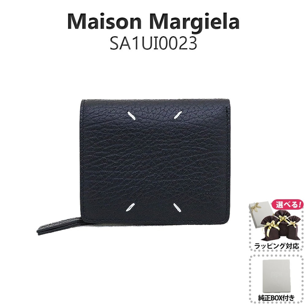 二つ折り財布 財布 カード入れ SA1UI0023 P4455 T8013 レディース メンズ COMPACT BI FOLD BLACK