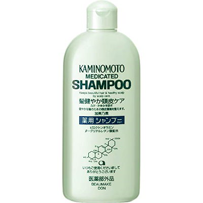 他サイト： 薬用シャンプーB&P 300mL ふけ かゆみ 毛穴スッキリ 加美乃素 ハーバルグリーン調の香り (医薬部外品)の商品画像