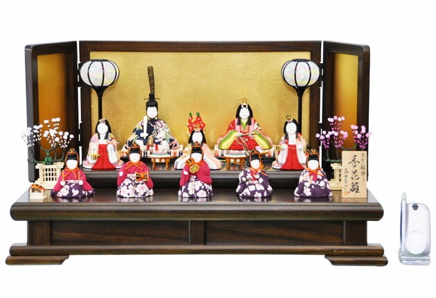 雛人形 ひな人形 お雛様 おひなさま かわいい 手作り 2025年 新作 秀光 限定品 送料無料 コンパクト ミニ 初節句 ひな祭り 木目込 真多呂 十人 10人 男雛 女雛 買得 お得 人気 ランキ