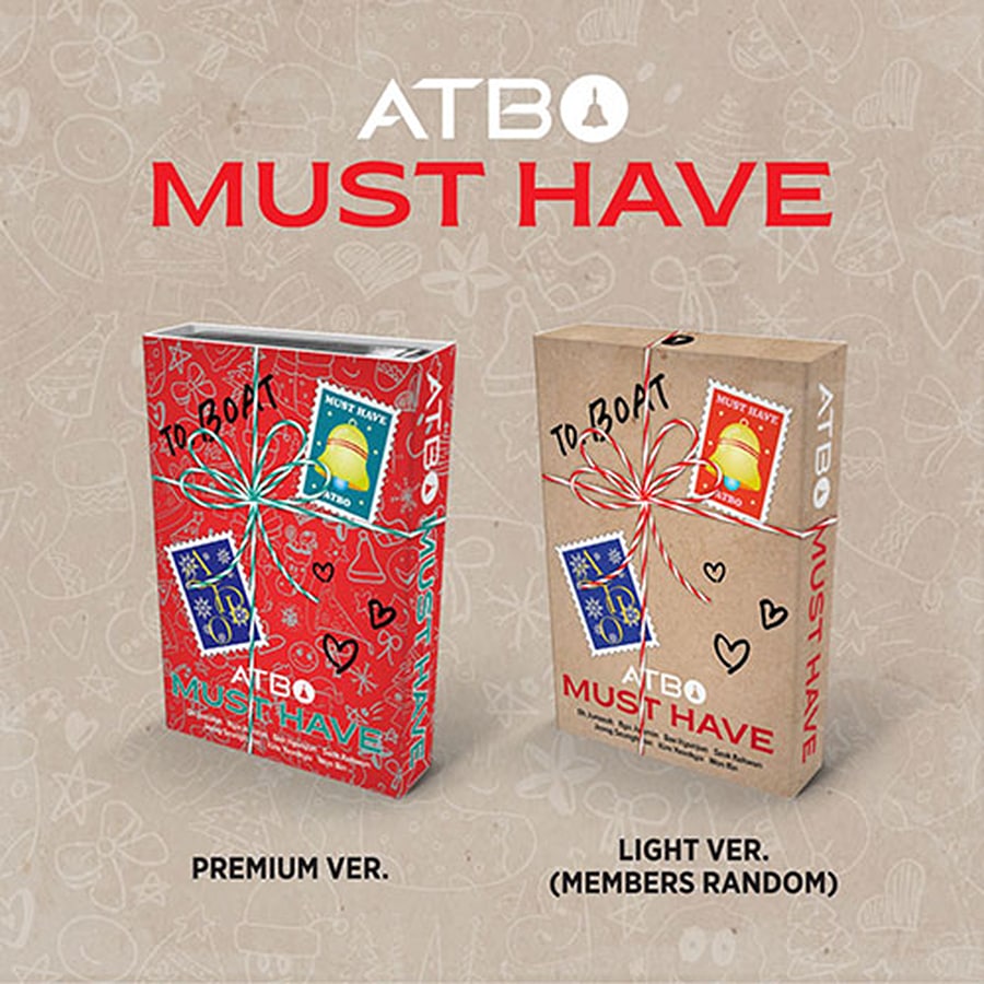 (未開封新品) エイティビオ(ATBO) - 1st Single Album [MUST HAVE] (NEMO) 2 Ver SET