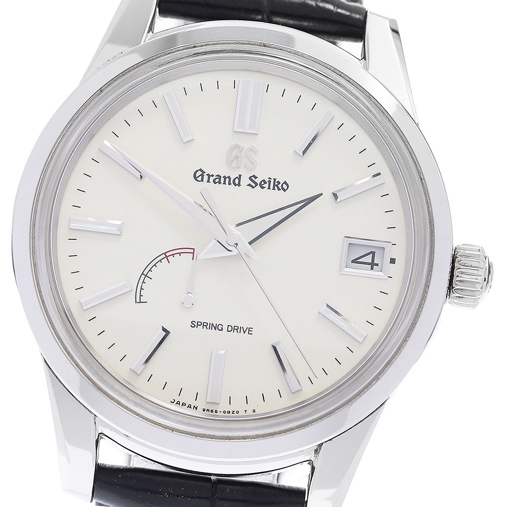 セイコー SEIKO SBGA293/9R65-0BJ0 GS グランドセイコー パワーリザーブ スプリングドライブ メンズ 良品 _889313【中古】