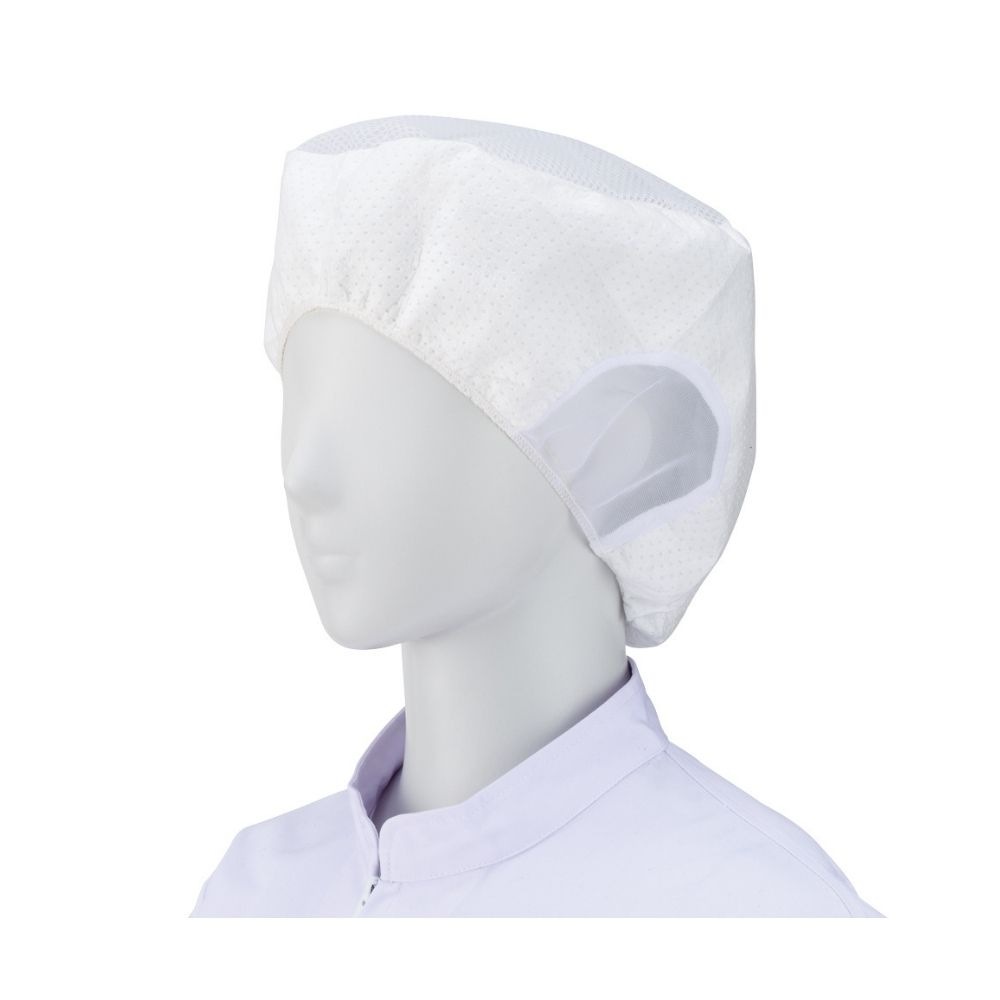 宇都宮製作　毛髪混入防止用キャップ　シンガー電石帽　SR-1　スタンダード　Mサイズ　20枚×5袋ケース販売お徳用【取り寄せ商品・即納不可・代引き不可・返品不可】