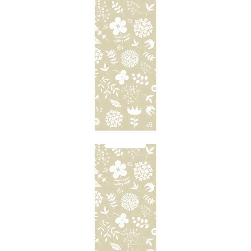 ハイアール　JRSX21A専用 マグネットカバー 北欧2 北欧2 D　JU-RSX21MCD