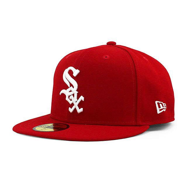 ベースボールキャップ 帽子 59fifty メンズ レディース MLB シカゴ ホワイトソックス 6 3/4-8 1/4