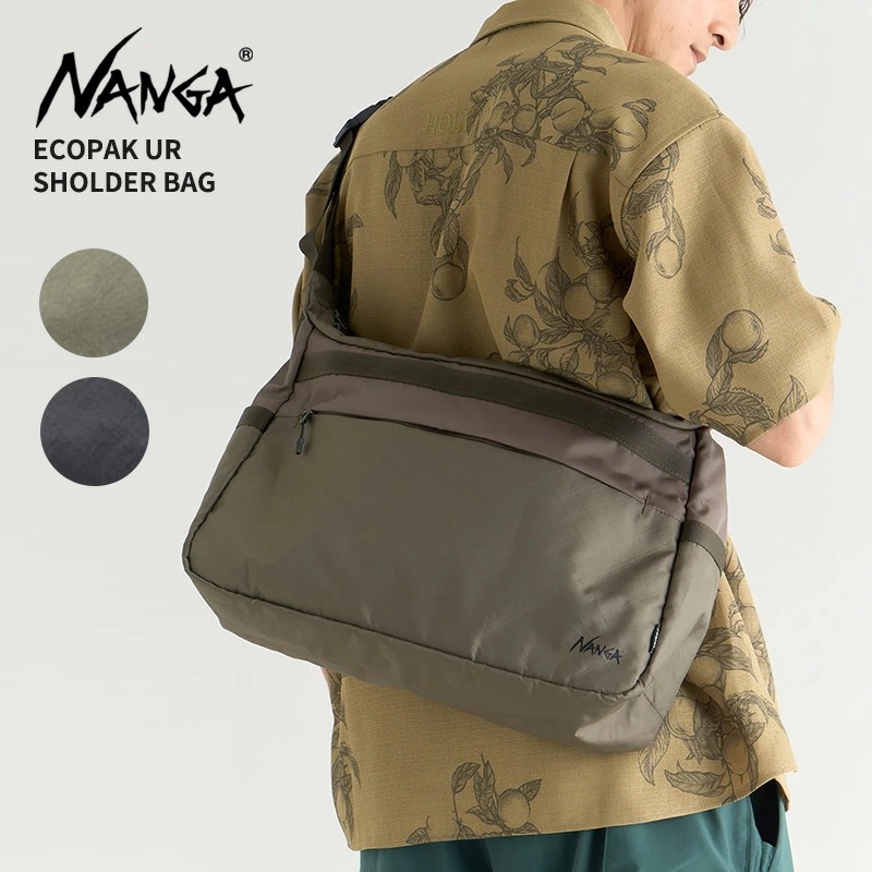 ナンガ 大容量 ショルダーバッグ 13L NANGA エコパック UR ショルダーバッグ ECOPAK UR SHOLDER BAG N2502-3N303Z
