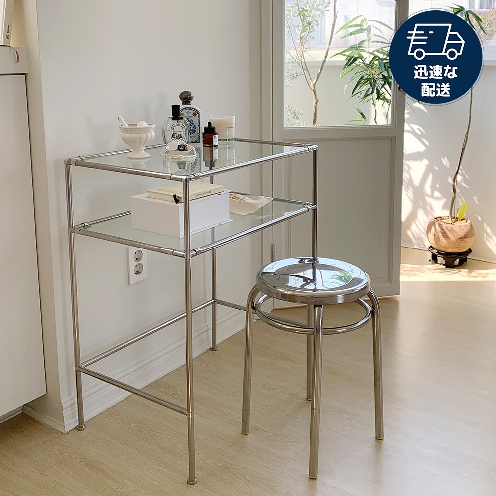 モジュールステンレスドレッサー (水平調節可能な足付き)