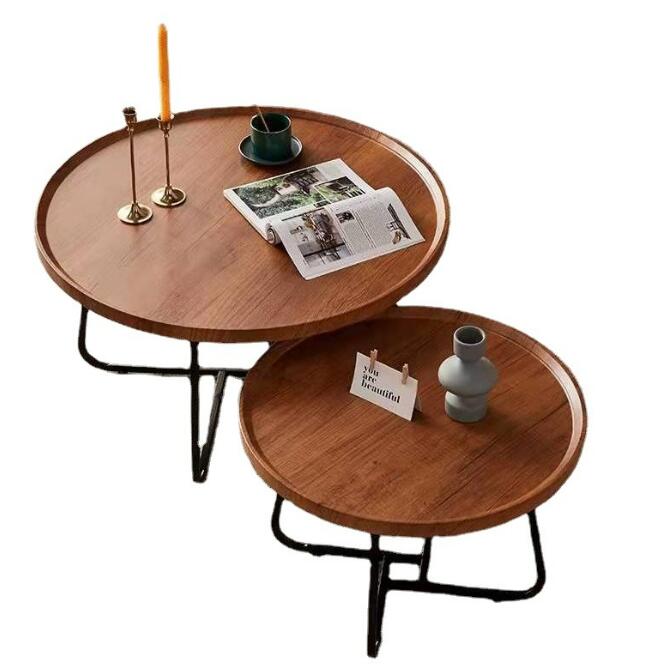 北欧風　テーブル 多機能 コーヒーテーブル モダン シンプル リビング 家庭用 小型 丸型 組み合わせ コーヒーテーブル