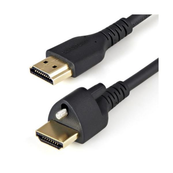 StarTech.com イーサネット対応ハイスピードHDMIケーブル 2m／ネジ留め機構搭載／HDMI 2.0／4K60HzHDMM2MLS 1本 5,412円
