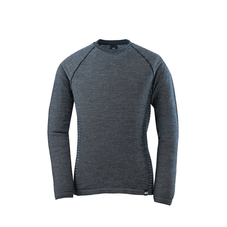 ワッフル ウール クルー SAPHIR XS/S MIV01905-7313