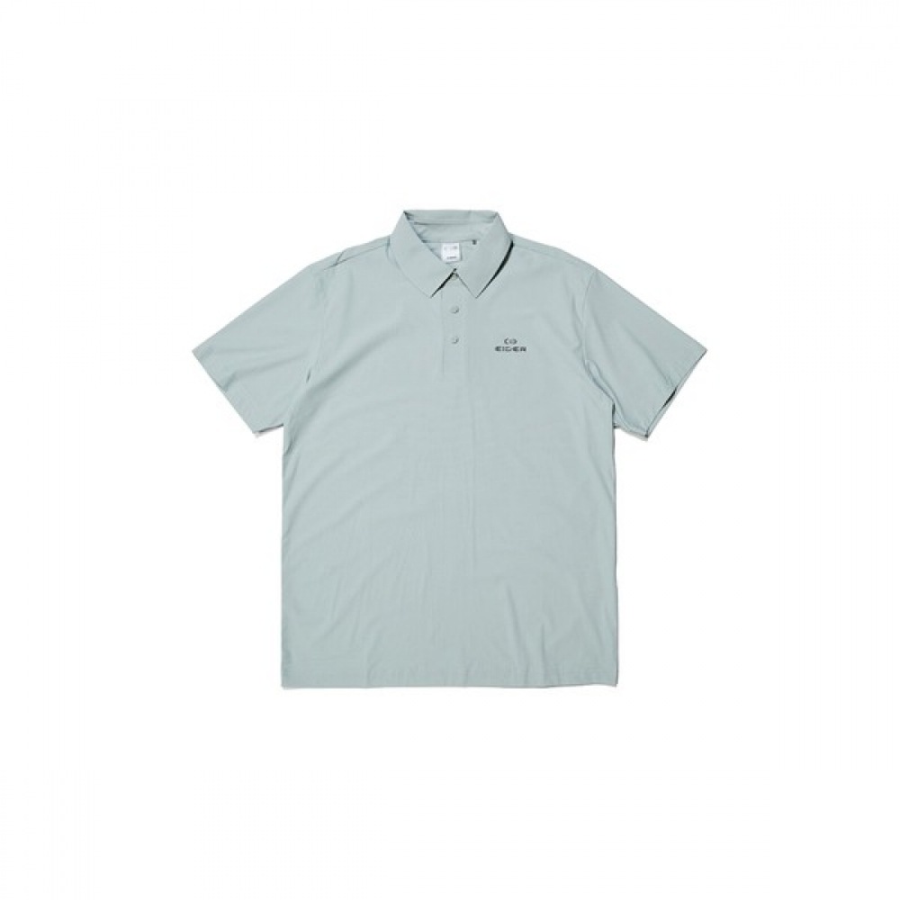 [アイダー] メンズオンザロックエアリーショートスリーブポロ Tシャツ_DMM24219K6