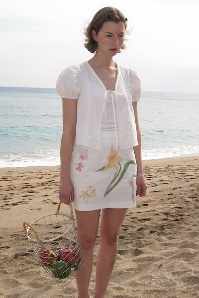 フラメンコ衣装】パープル 上下セット ツーピース セットアップ 小豆色