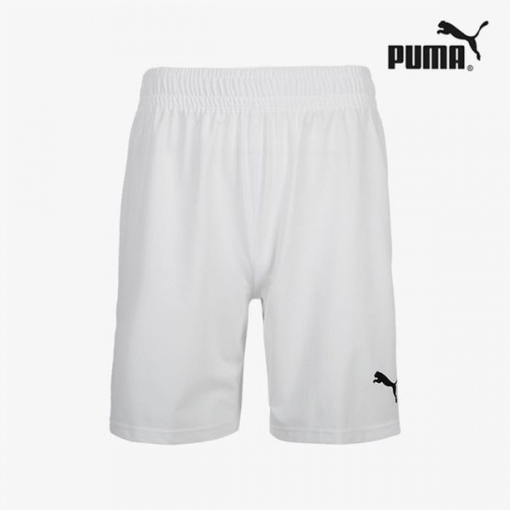 プーマガレリアプーマチームファイナルショーツメンズスポーツウェアホワイトショーツ