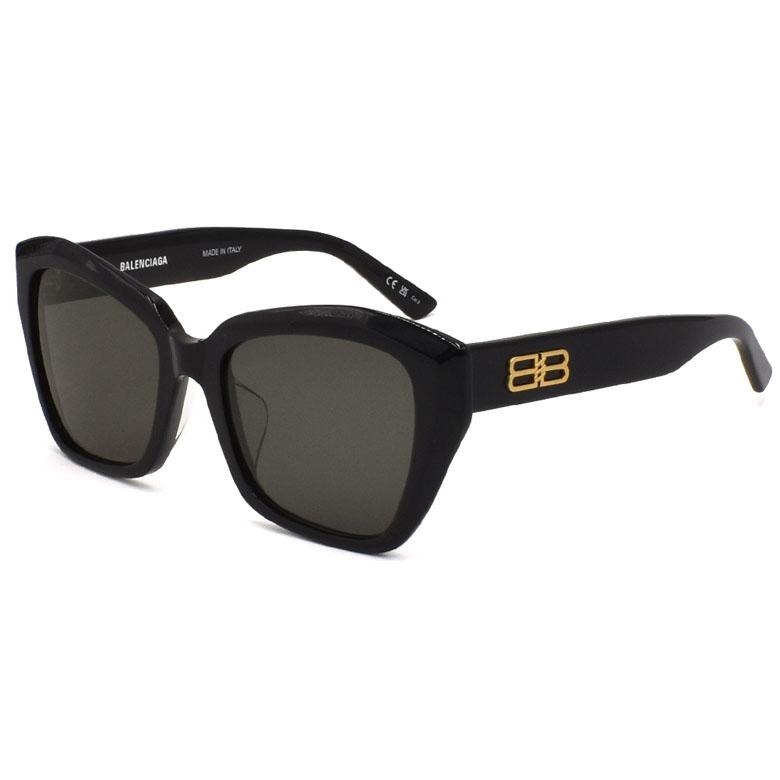 バレンシアガ サングラス メンズ レディース BALENCIAGASunglassesアジアンフィットBB0273SA-001