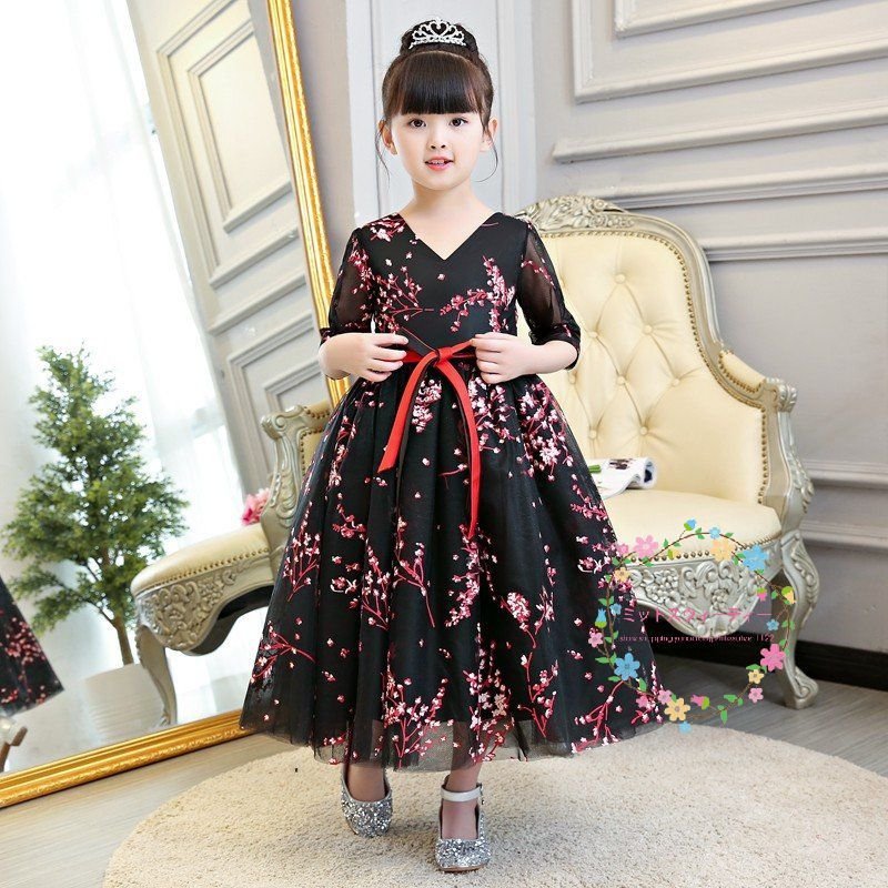子供ドレス ピアノ発表会 安い カラフル キッズドレス 結婚式 半袖 子どもドレス 女の子 ミニ 子