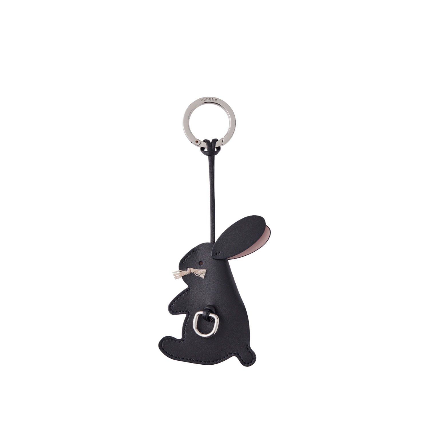 【VUNQUE】26SS HELLO BUNNY CHARM : BLACK