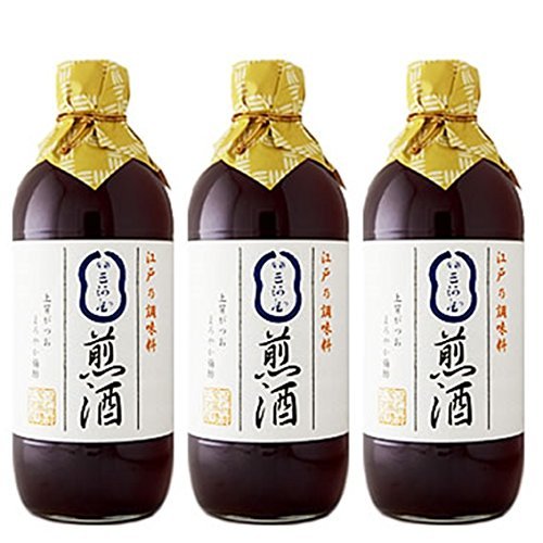 煎酒（いりざけ） 大 600ml*3本 煎り酒 銀座三河屋