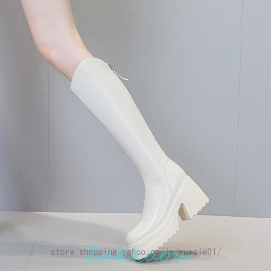 【人気N0.1 急速出荷】 ハロウィン ロングブーツ レディース 大きい 筒周り ブー レディース 大きい 疲れない ロングブーツ ジョッキーブーツ レディース ヒール ロング ブーツ