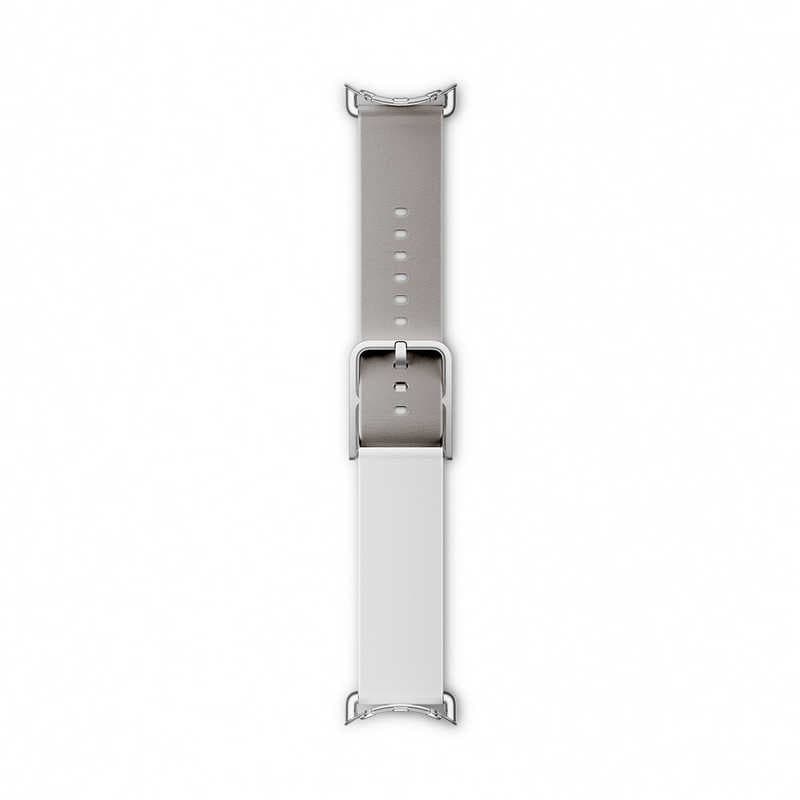 GOOGLE　Google Pixel Watch Band ツートーンレザー バンド L サイズ Chalk　GA03296-WW