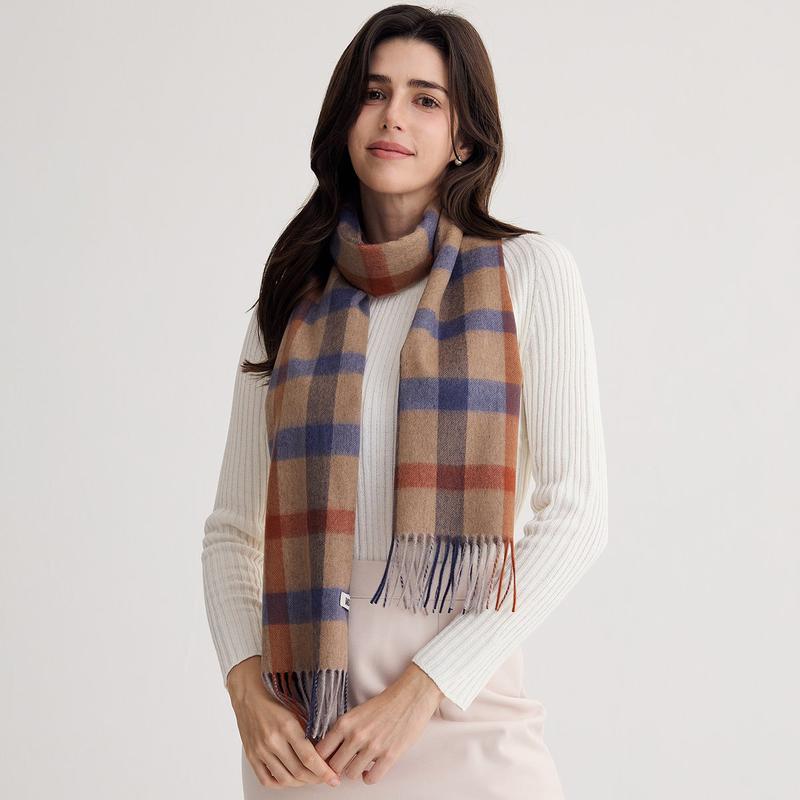 カシミヤ100マフラー FKI041I