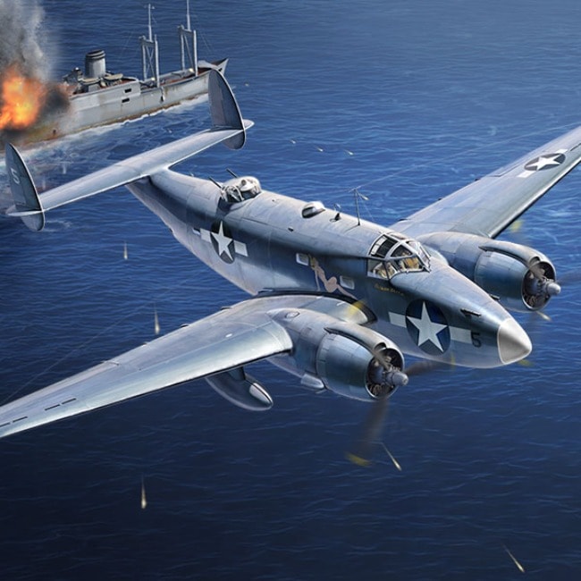 [1/48スケール] USN PV-1ソロモン諸島最前線, アカデミープラモデル #12347