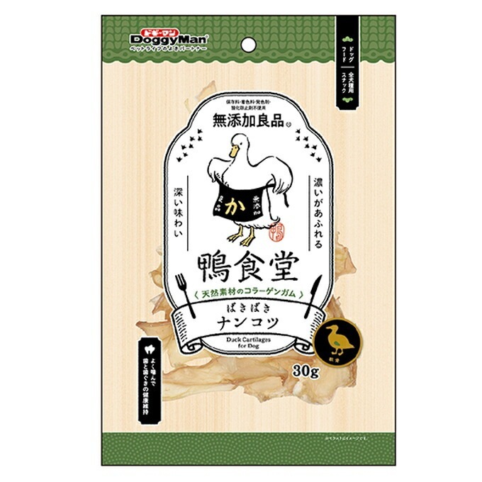 【12個セット】ドギーマンハヤシ ドギーマン 鴨食堂 ばきばきナンコツ 30g
