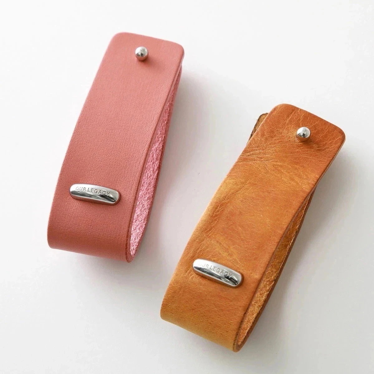 OUR LEGACY アワーレガシー キーリング PIERCED KEY HOLDER A2248PSL A2248PTP メンズ レザー キーホルダー キーケ