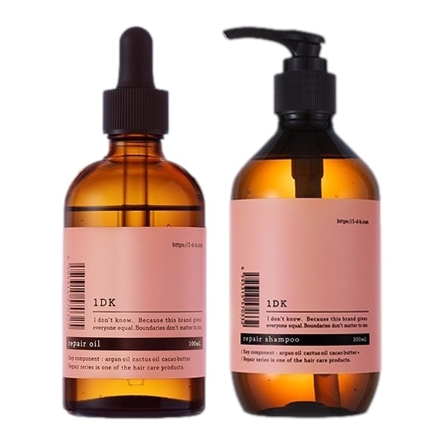 ワンディーケー リペアオイル +リペアシャンプー セット 100ml+300ml